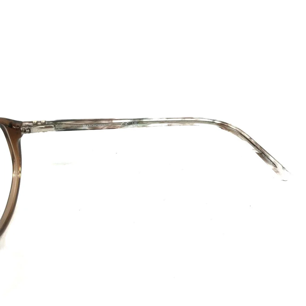 Marchon NYC Eyeglasses Frames M-5025 232 Brown Tortoise Oval Full Rim 55-16-140
